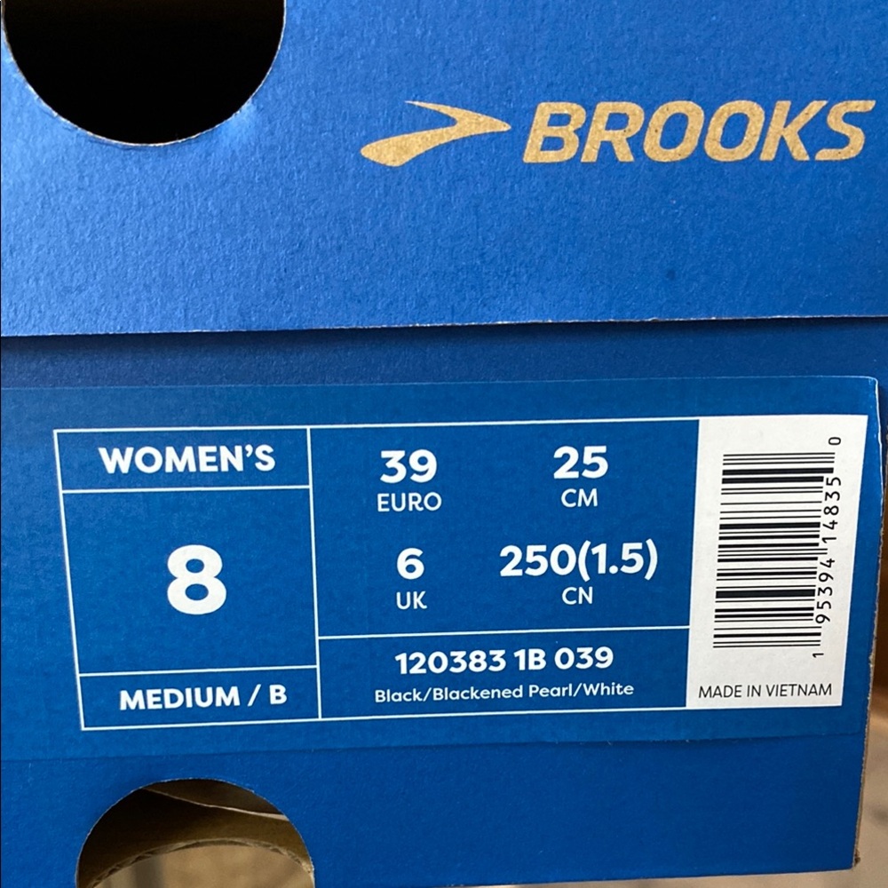 Brooks Women's Shoes - Black/Blackened Pearl/White